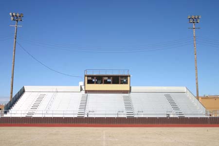 stadium stands tour school